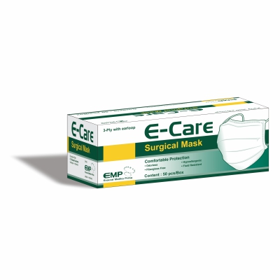 E-Care Mask 3 Ply Earloop